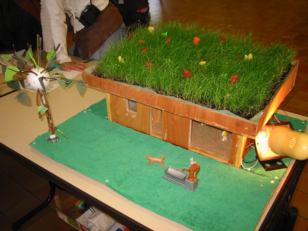 Une maquette maison écologique – l'Habis