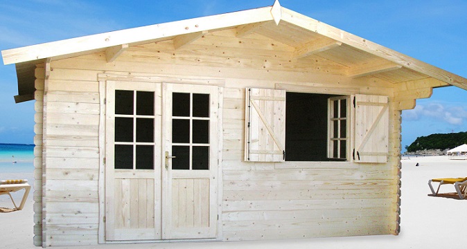Chalet En Bois Habitable 70m2 Livré Monté